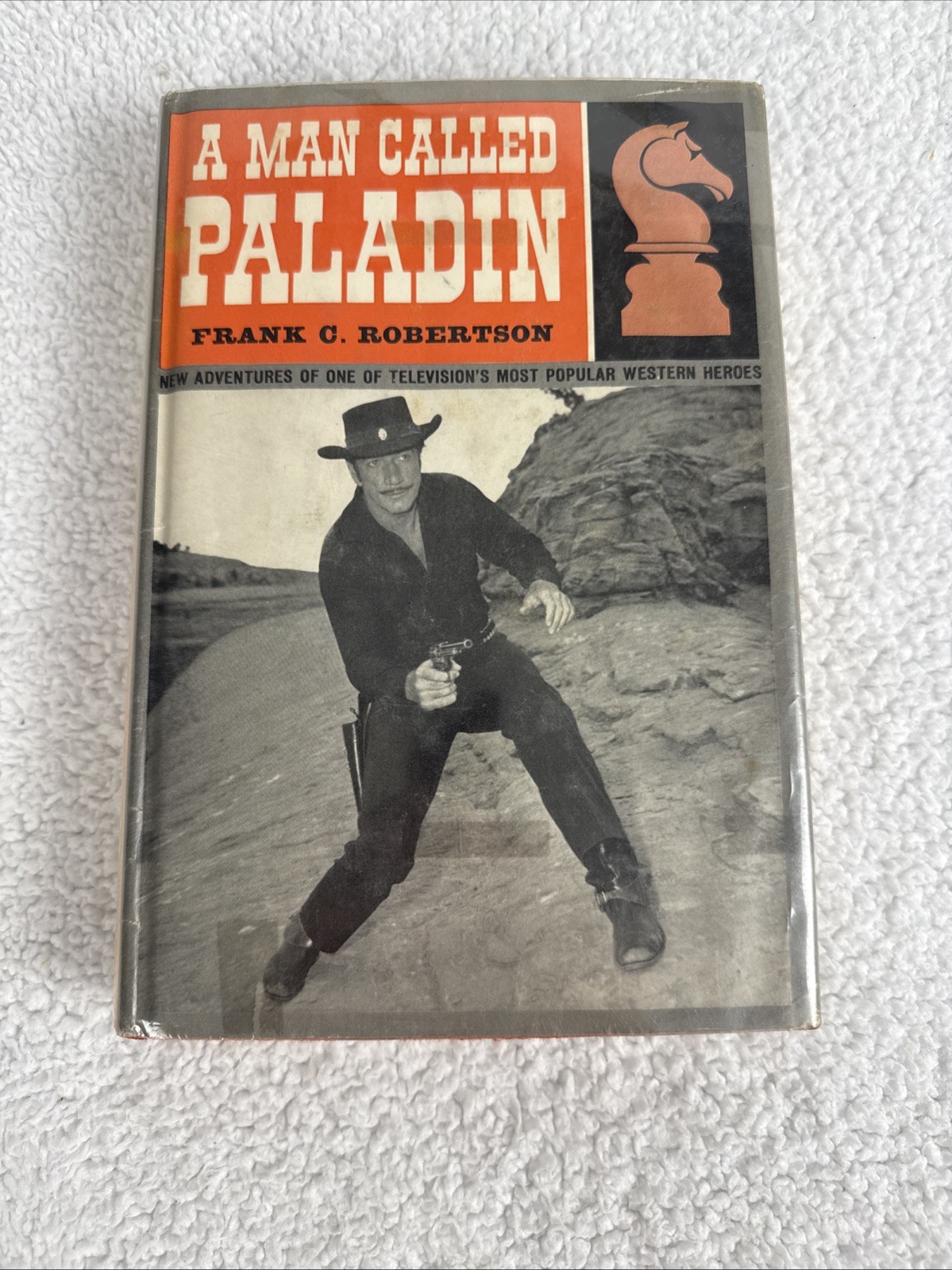 Rare Find! A Man Called Paladin 1963 F. C. Robertson. HC & DJ Western Hero