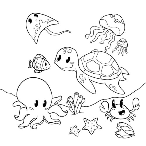 Mermaid Coloring Book: For Kids Ages 4-8, 9-12