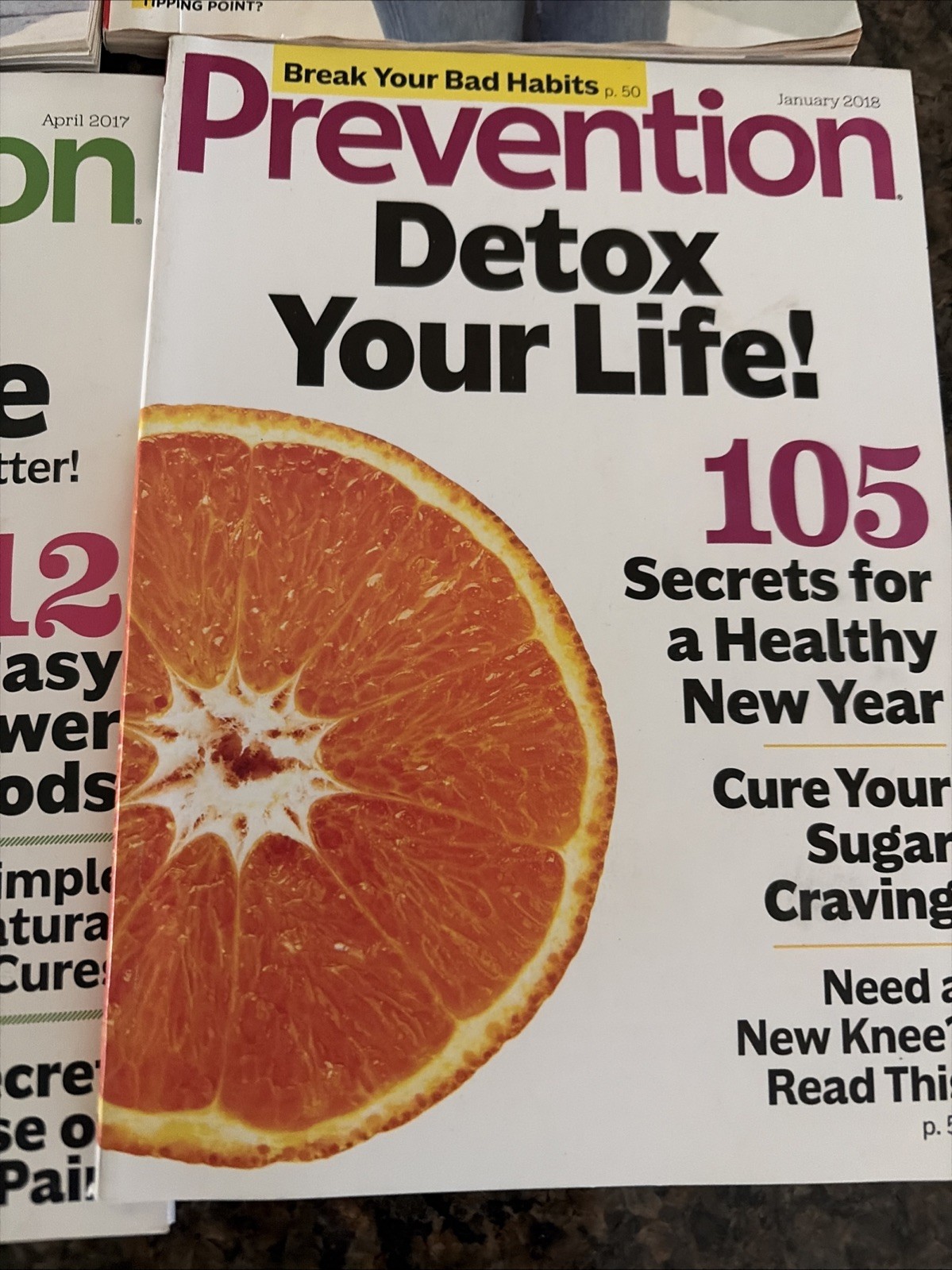 Prevention Magazine Dec 2010-2018 Lot of 12