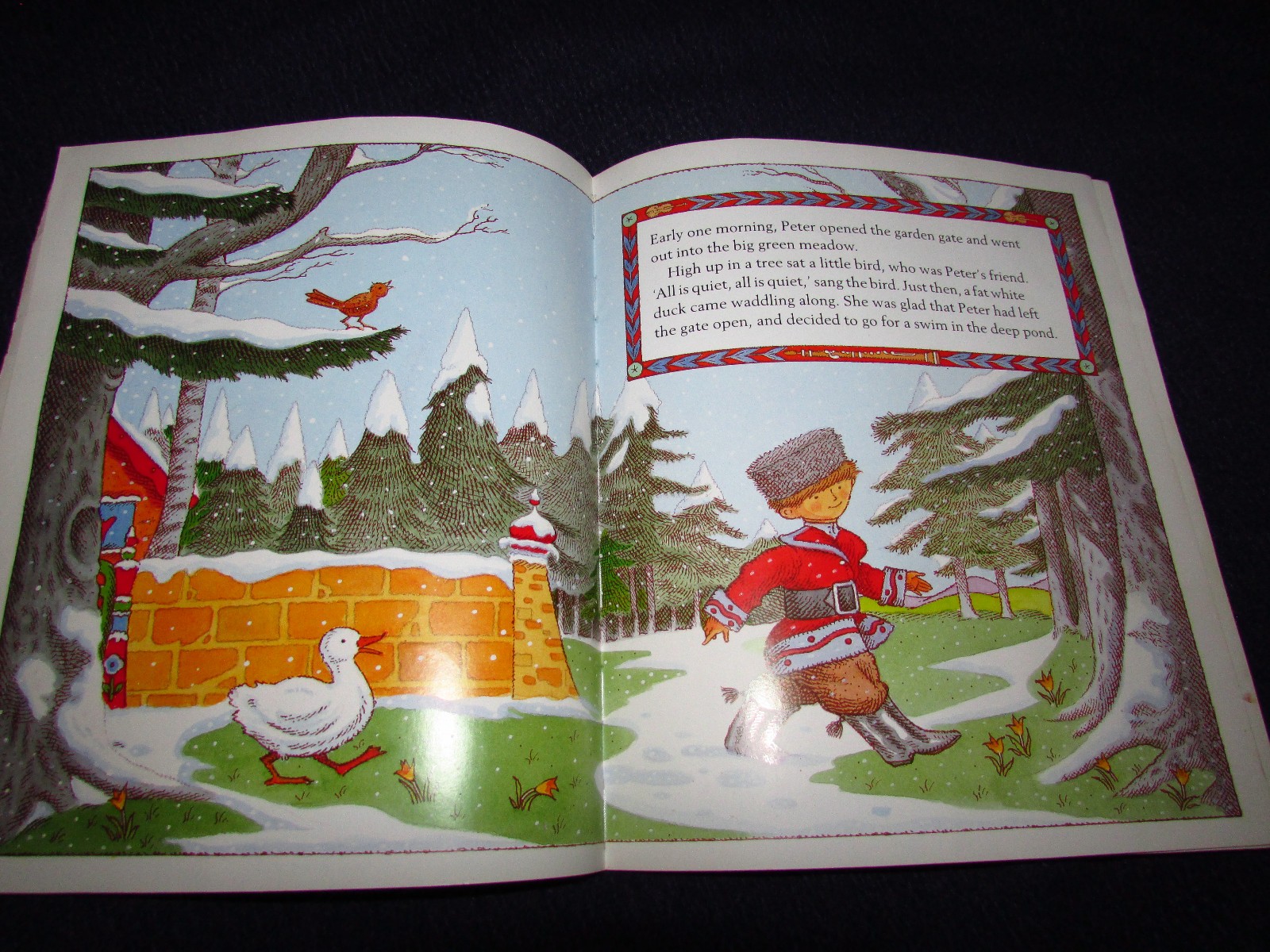 Prokofiev&rsquo;s Peter & The Wolf: Retold and Illustrated by Ian Beck 1994 SEE VIDEO