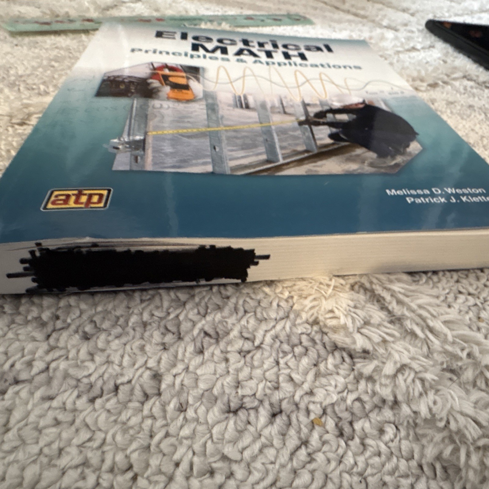 ATP Electrical Math Principles & Applications by Weston & Klette Paperback