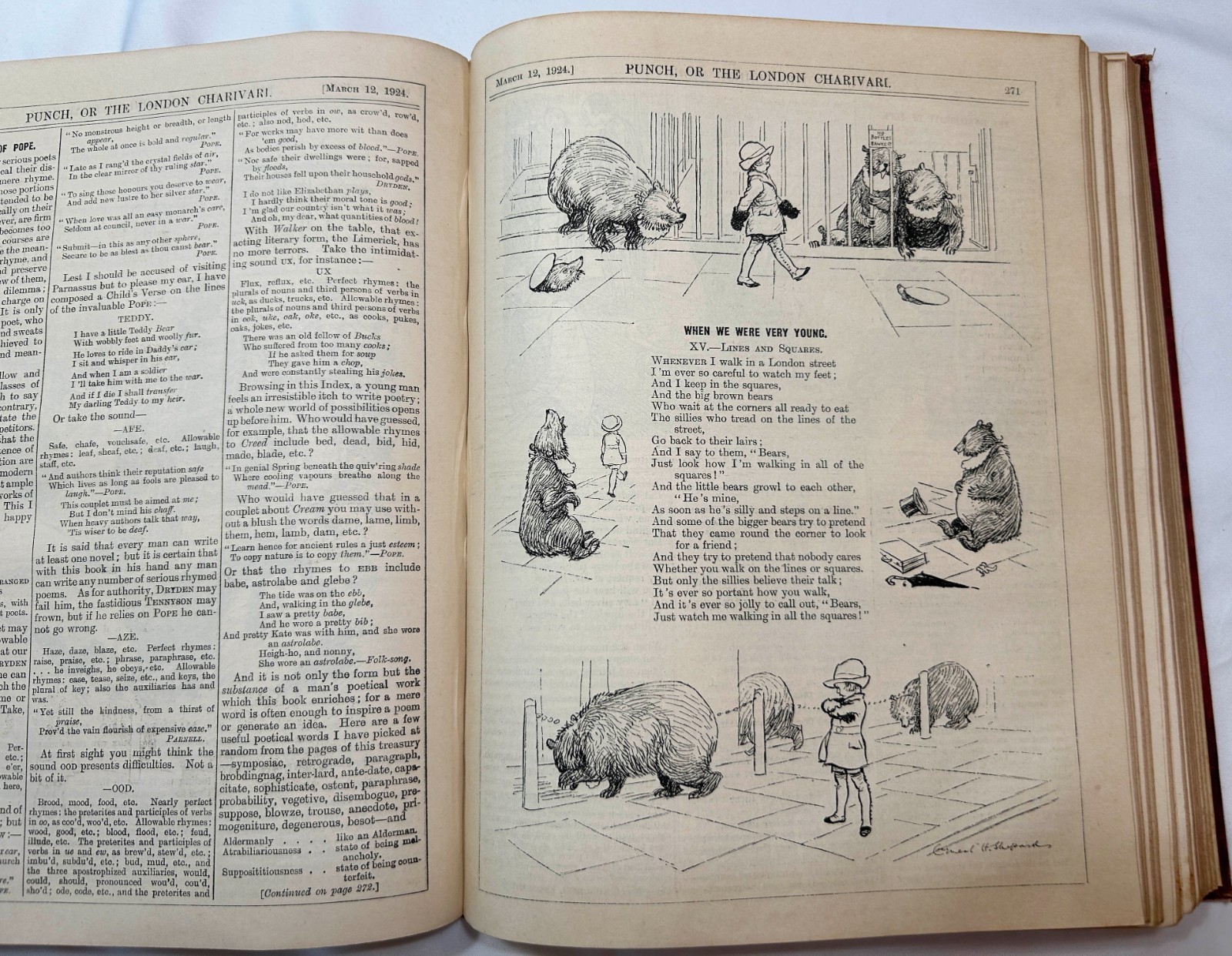 Rare Winnie-the-Pooh, 1924 Rare First Appearance, First Edition, ~A.A.Milne