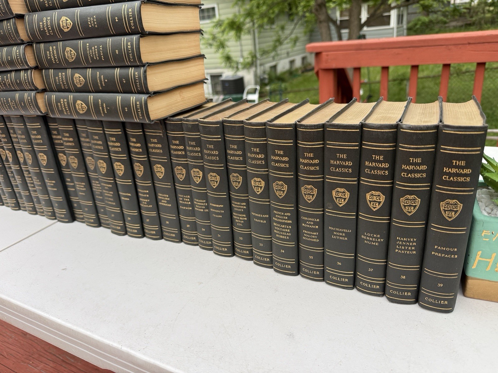 Harvard Classics Complete Set 51 Volumes (1-50 + Lectures) 1909 Collier 1st Edit