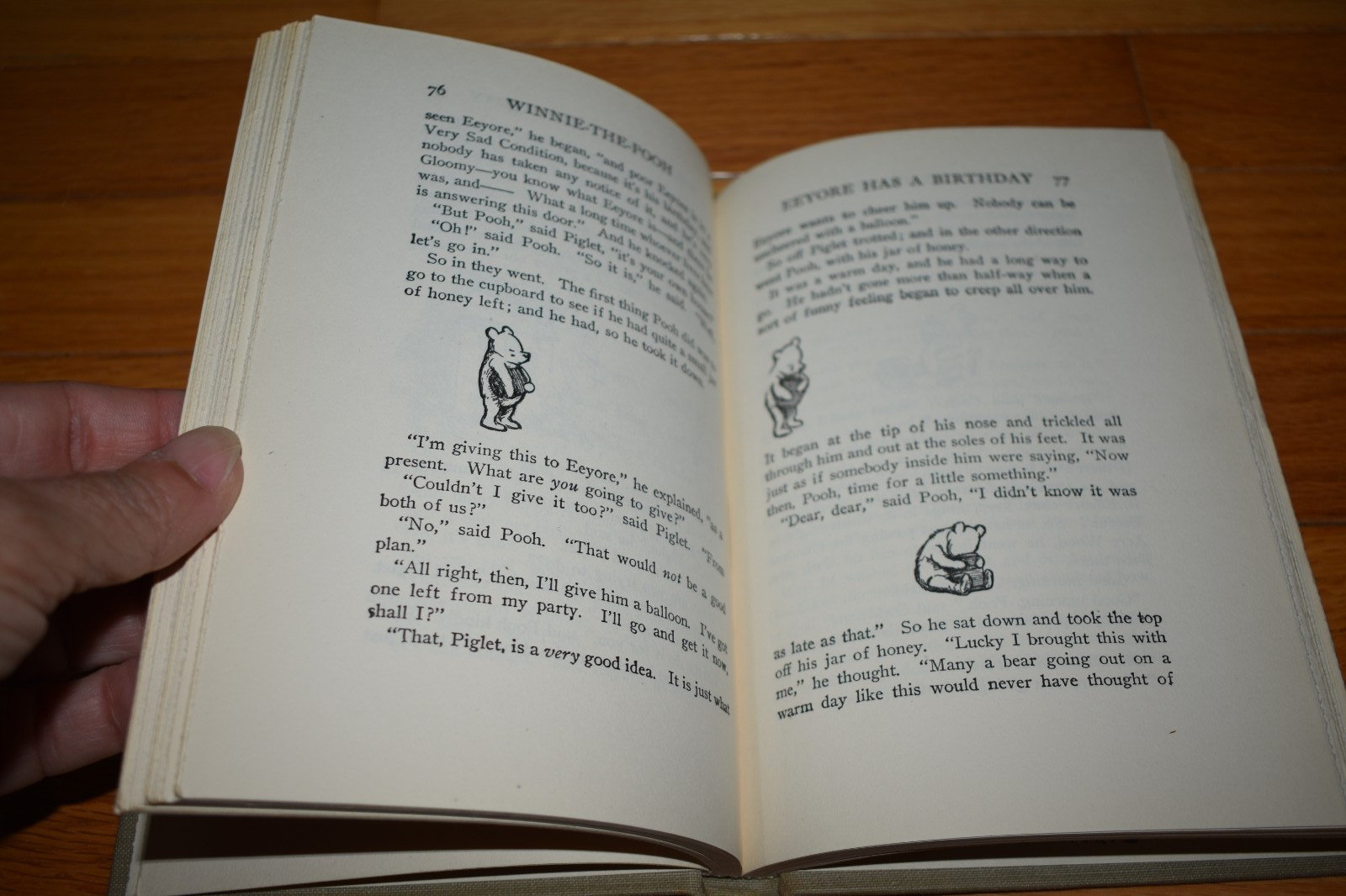 Vintage Winnie The Pooh Hardcover Book By A.A. Milne, E.P. Dutton & Co