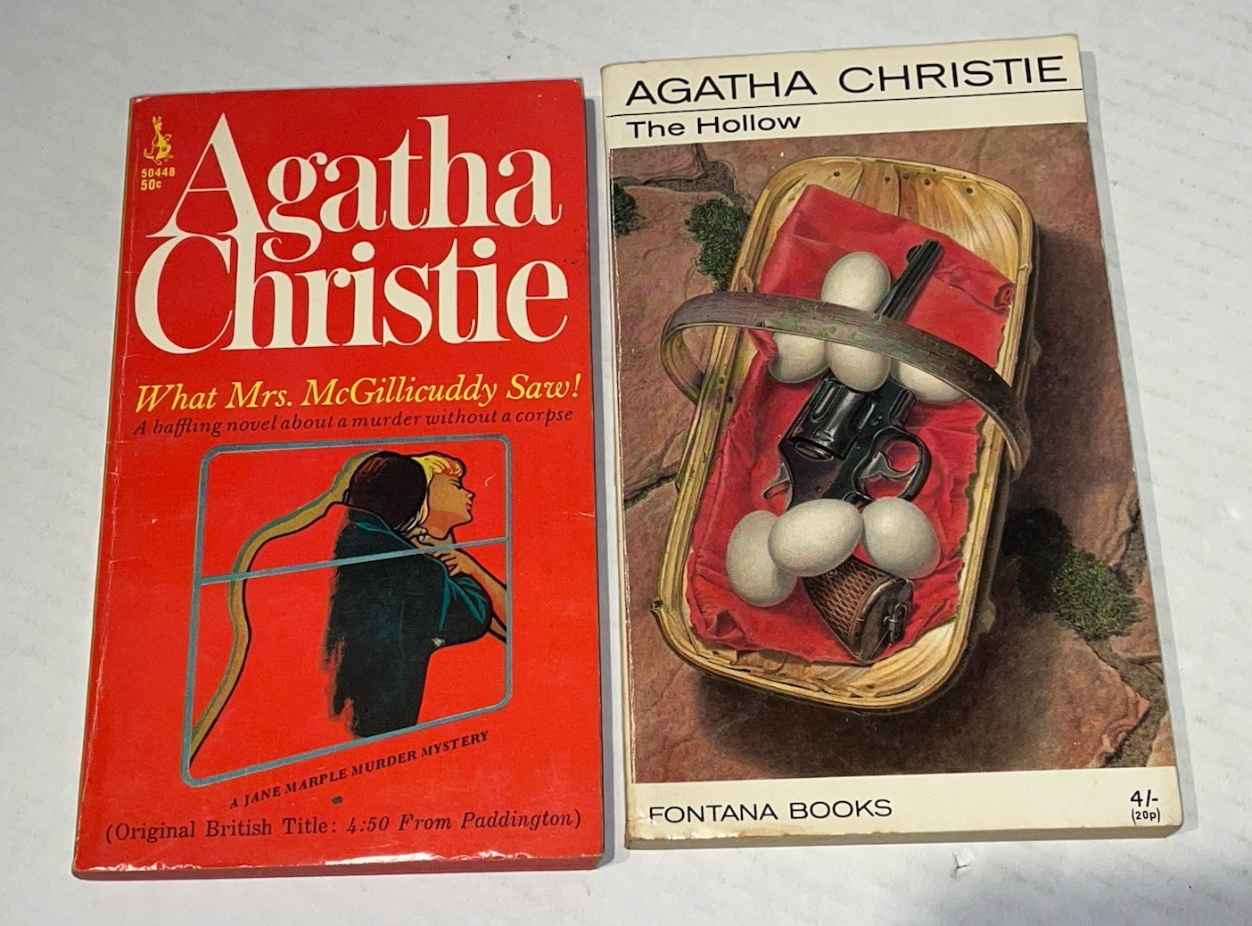 Lot of 12 Vintage Mystery Pulp Fiction Paperback Books 50s-60s Christie, Rendell