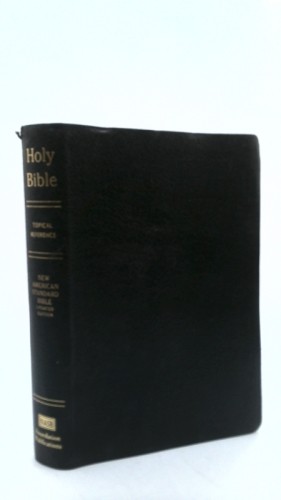 NASB Topical Reference Bible, BL, Black by The Lockman Foundation