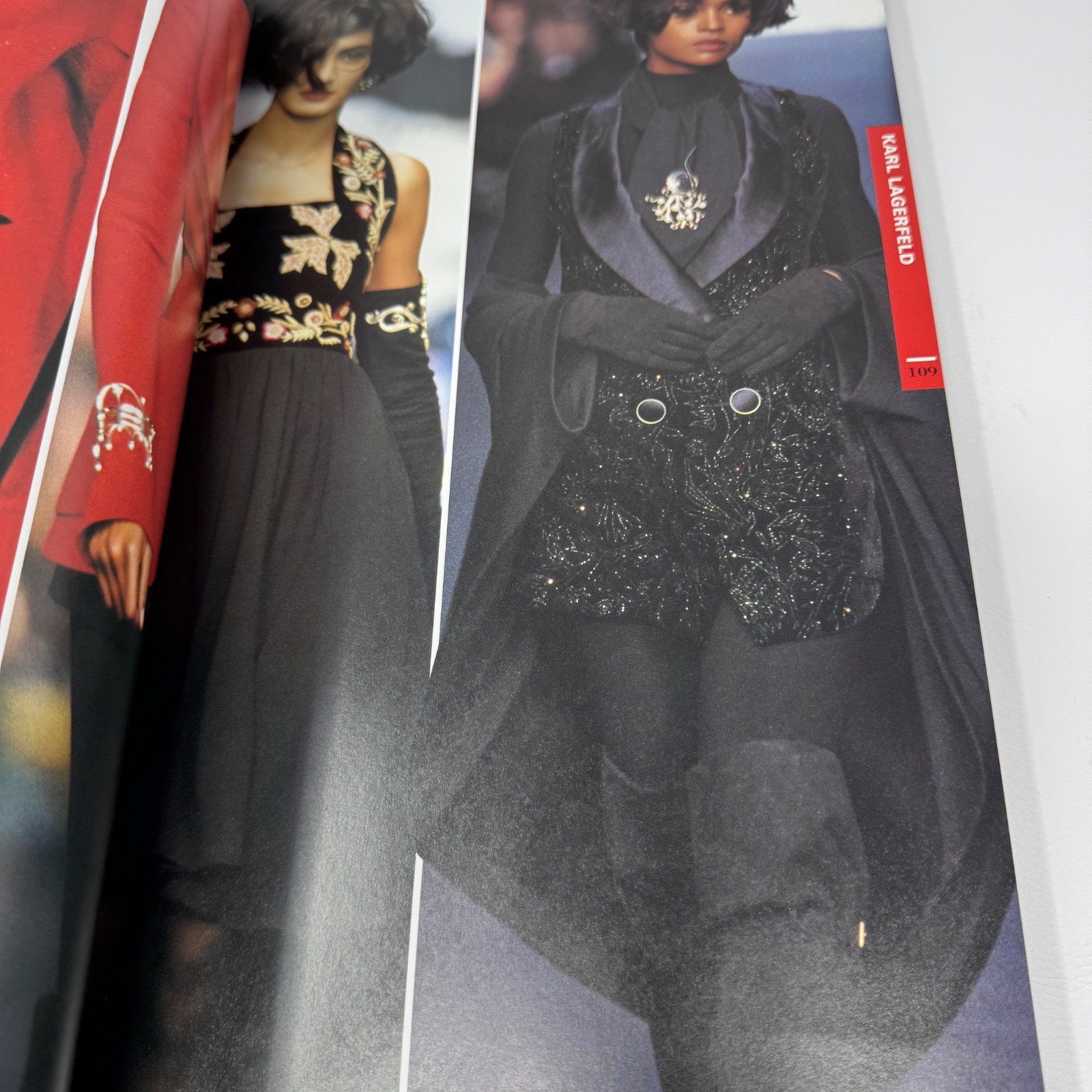The Fashion Collections Paris London F/W 1990-91 Runway Book Lagerfeld Mugler