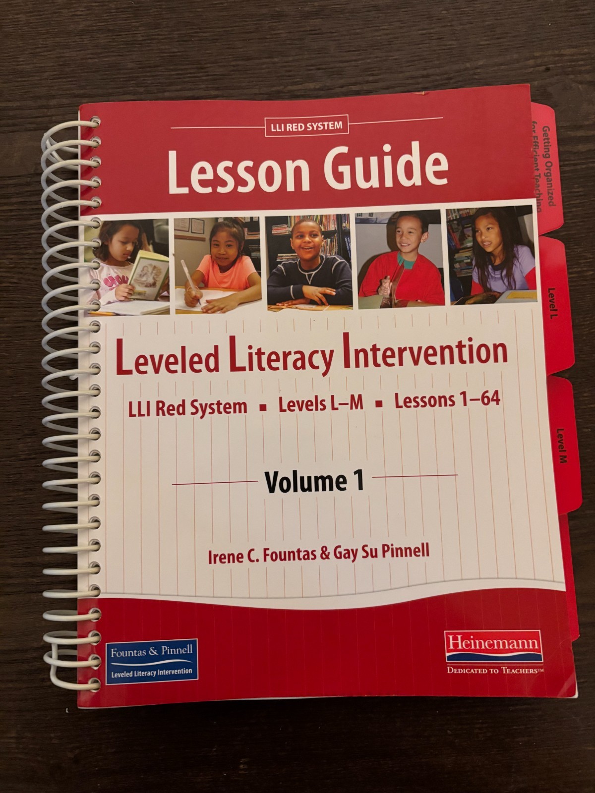 Leveled Literacy Intervention Lesson Guide Volume 1 (Spiralbound, 2013) 1-64 Red