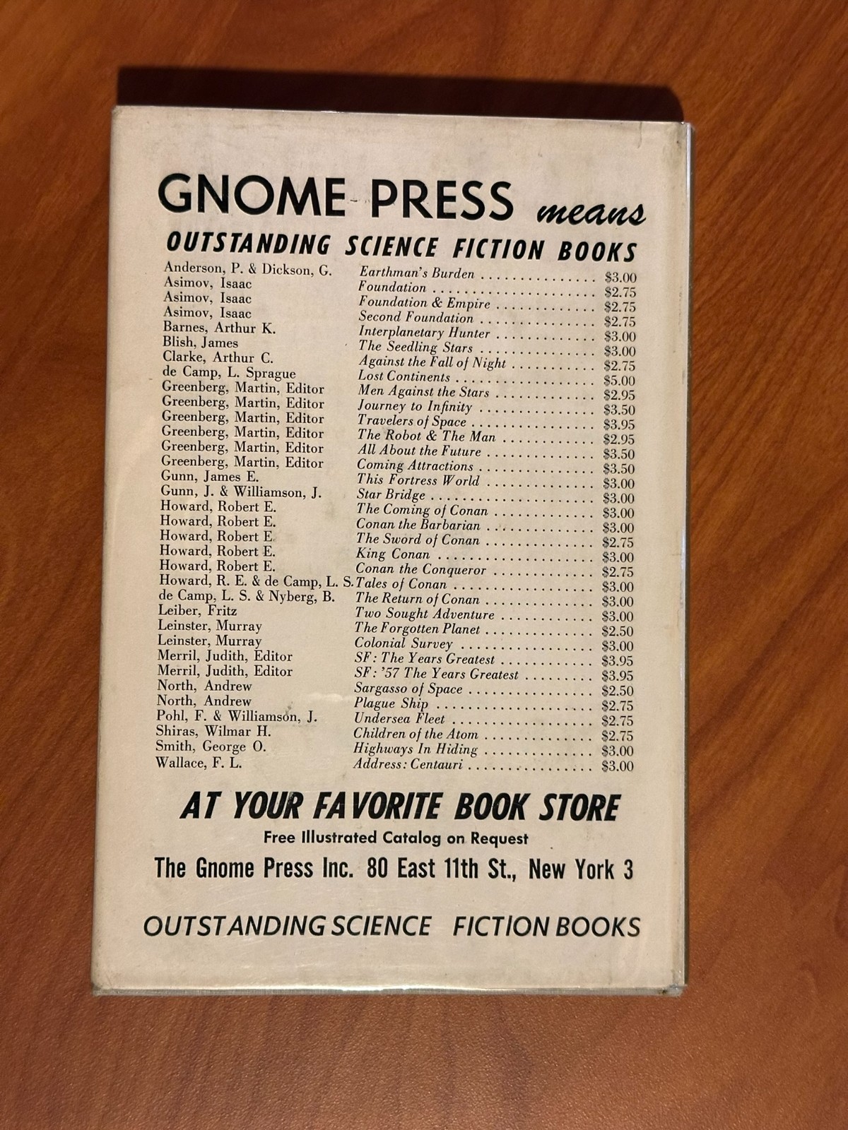 THE SEEDLING STARS by James Blish – HB/DJ 1957 FIRST – GNOME Press