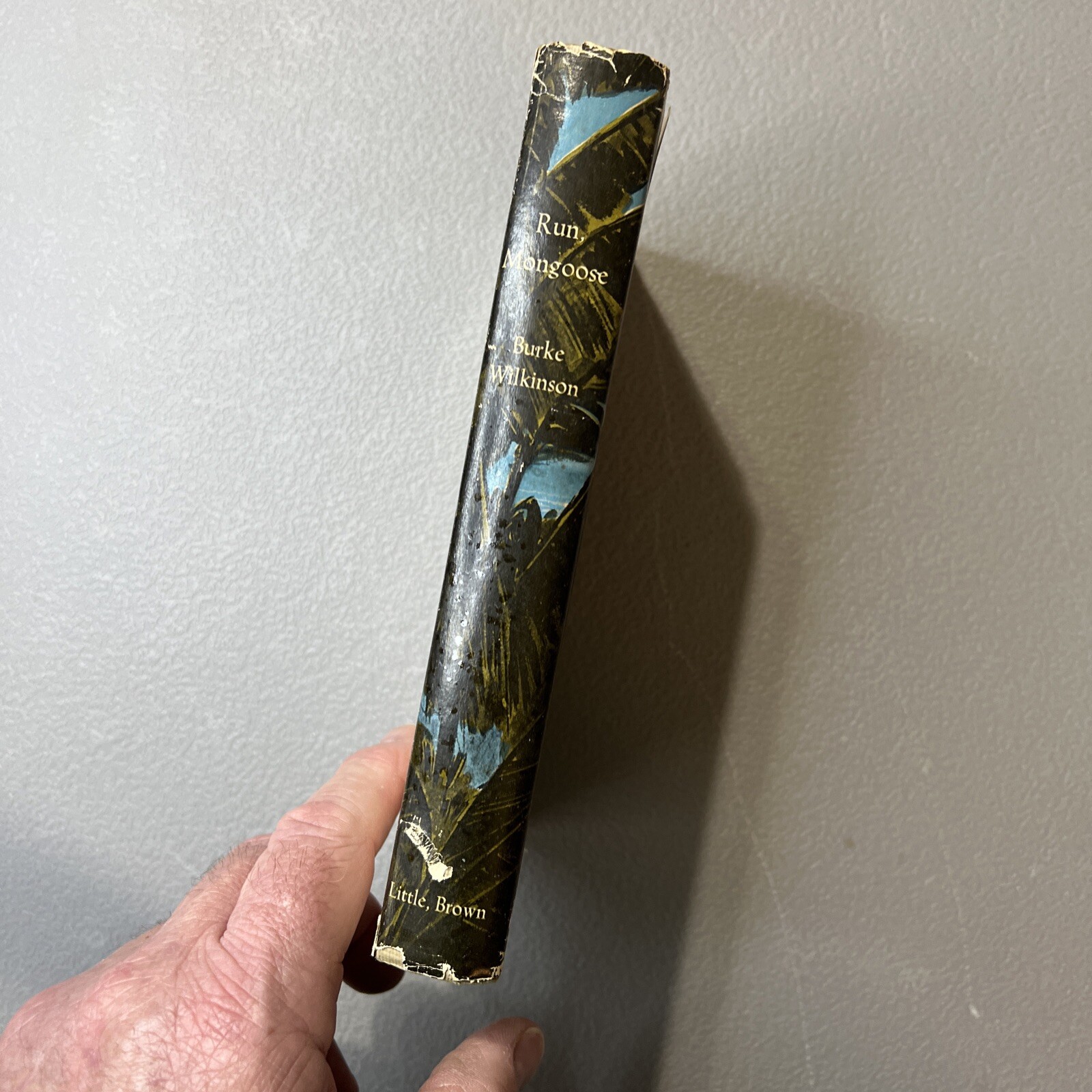 Run, Mongoose SIGNED Burke Wilkinson 1950 Suspense Novel Harvard Alumnus