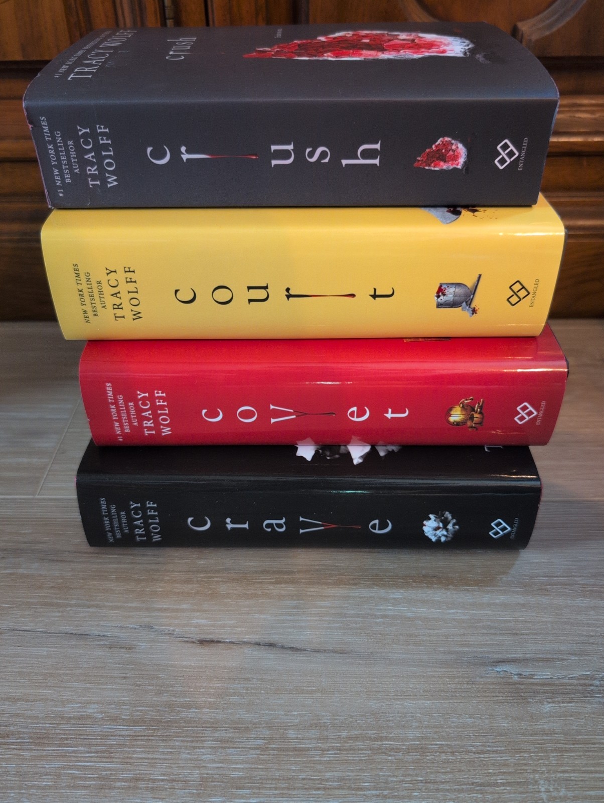 Tracy Wolf Book Bundle Covet Court Crave Crush