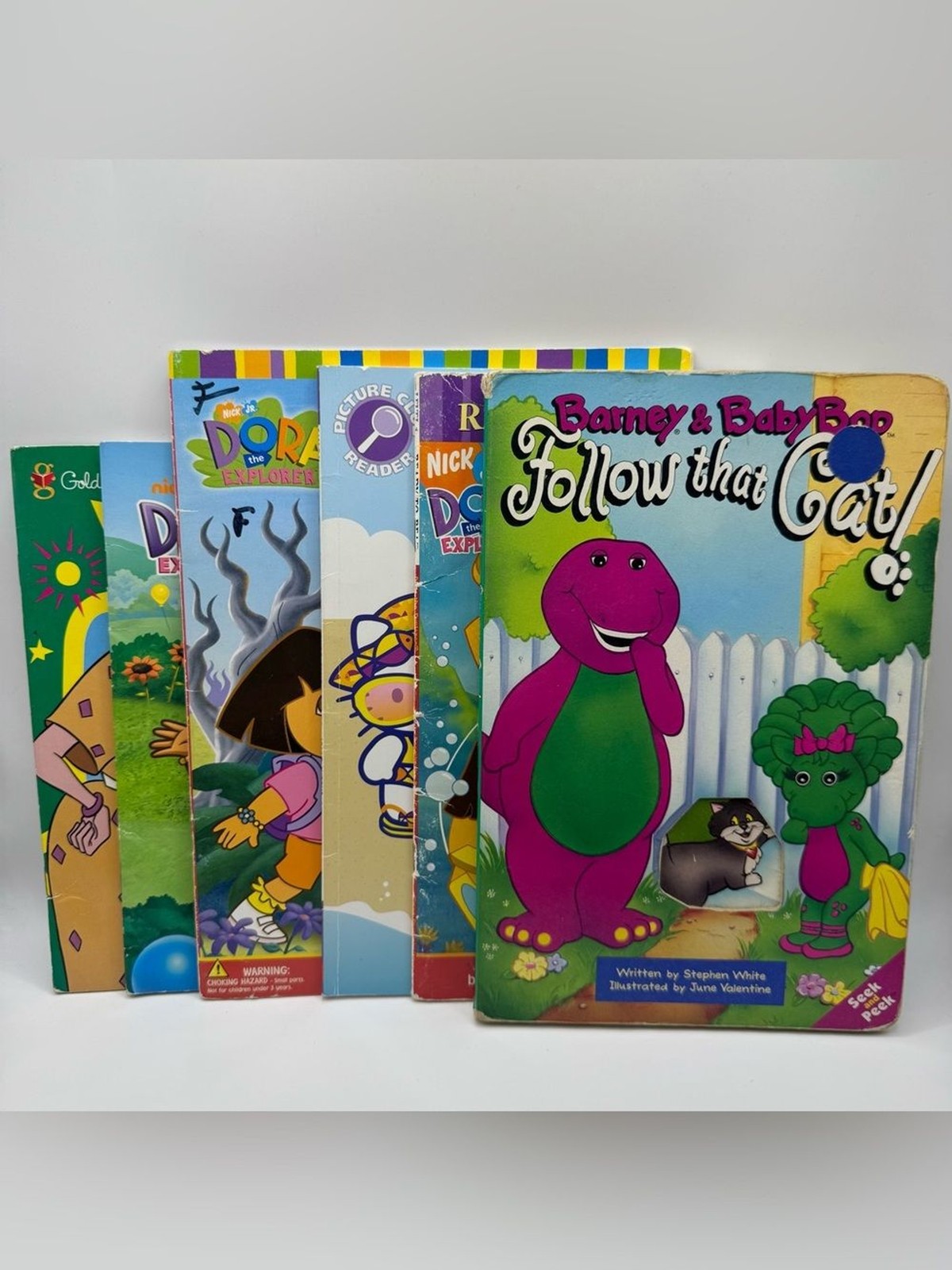 Y2K Childrens Book Lot Dora Barney Hello Kitty Disney Recess Kidcore Nostalgia