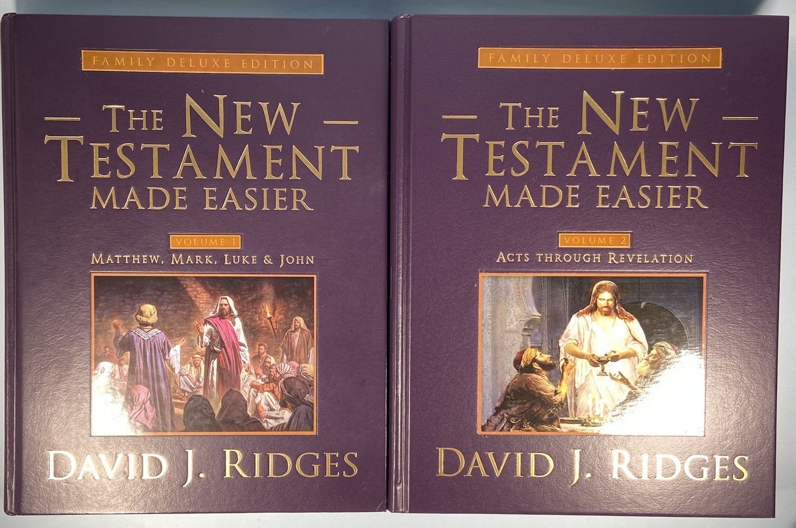 David Ridges Made Easier Full Set Family Deluxe Ed Hardcover LDS