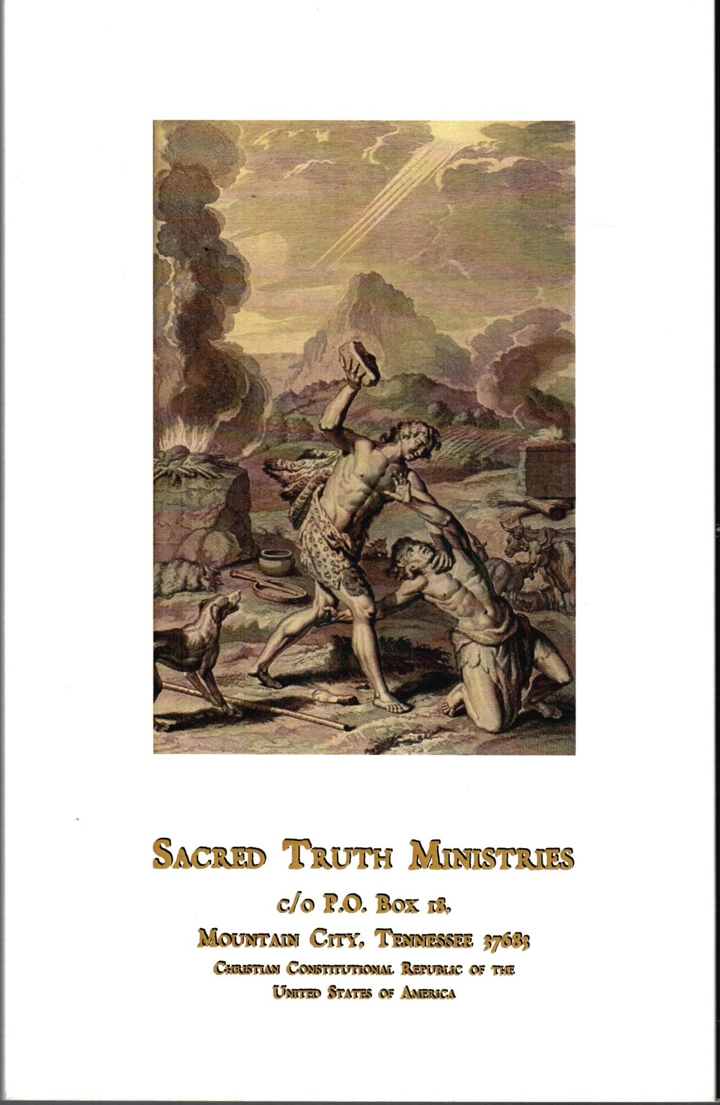 What Was The « Mark » That God Placed on Cain? [Paperback, 2007] Robert Balaicius