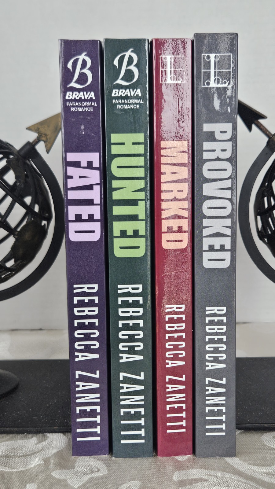 Lot 4~Rebecca Zanetti~Dark Protectors~Paranormal Romance~Fated~Hunted~Marked