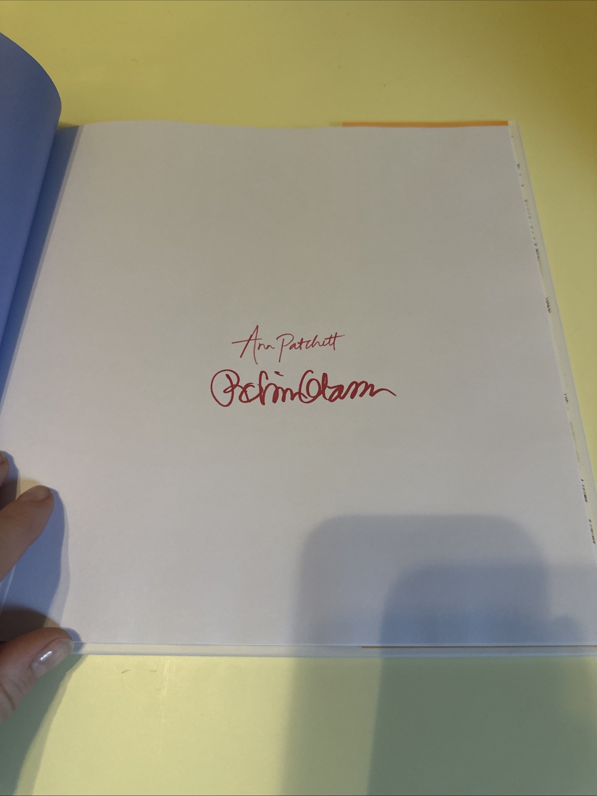 SIGNED FIRST EDITION LAMBSLIDE ANN PATCHETT BESTSELLING AUTHOR COLLECTIBLE BOOK