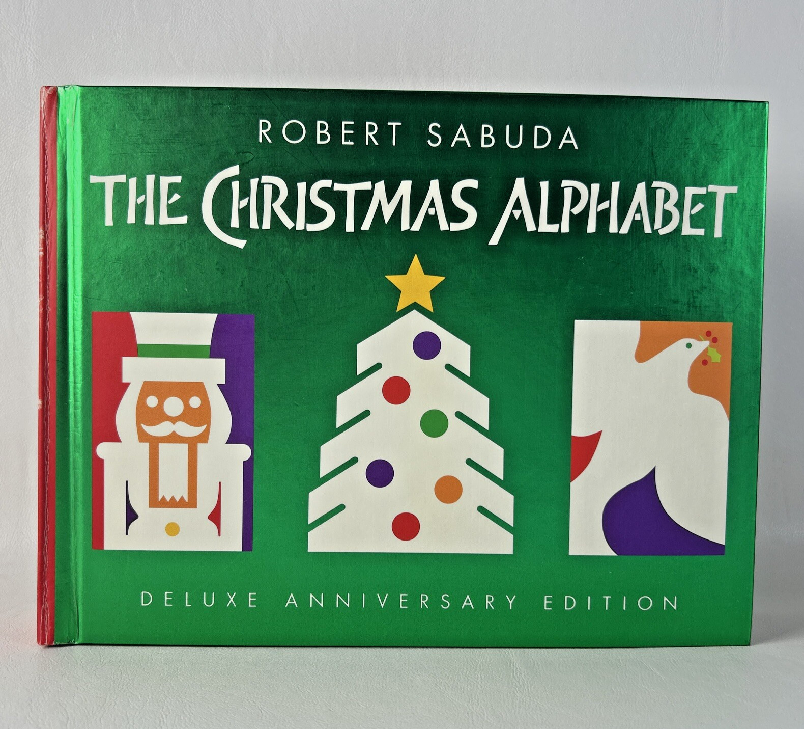 Christmas Alphabet Deluxe 20th Anniversary Edition Robert Sabuda Pop Up Book HC