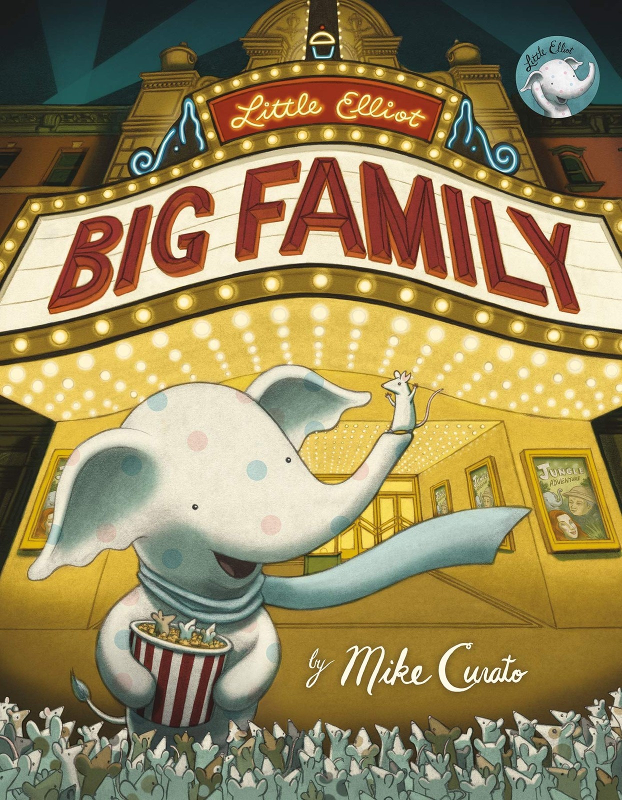 Little Elliot, Big Family – hardcover Curato, Mike