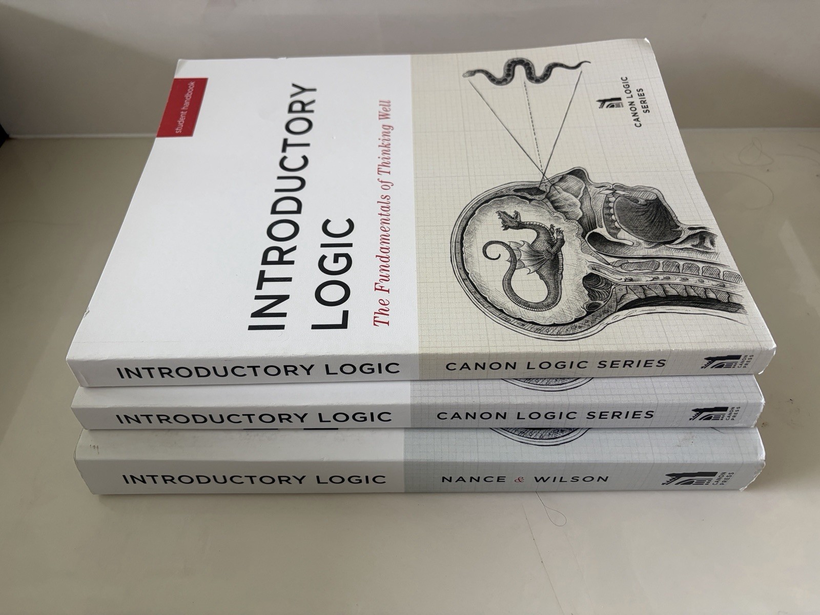 Introductory Logic Set The Fundamentals of Thinking Well by Canon Press