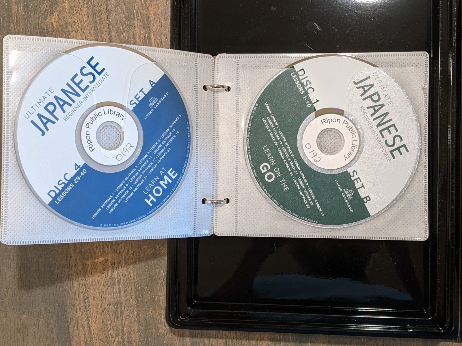 Ultimate Japanese Beginner Intermediate 7 CD Book Living Language Missing 1 Disc