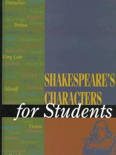 Shakespeare&rsquo;s Characters for Students by Gale Group