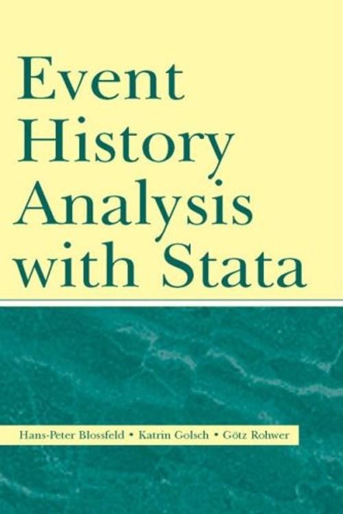 Event History Analysis with Stata Perfect Hans-Peter, Rohwer, Got