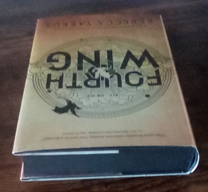 Fourth Wing *SIGNED BOOKPLATE* First Ed, First Print Sprayed Edges+ Overlays