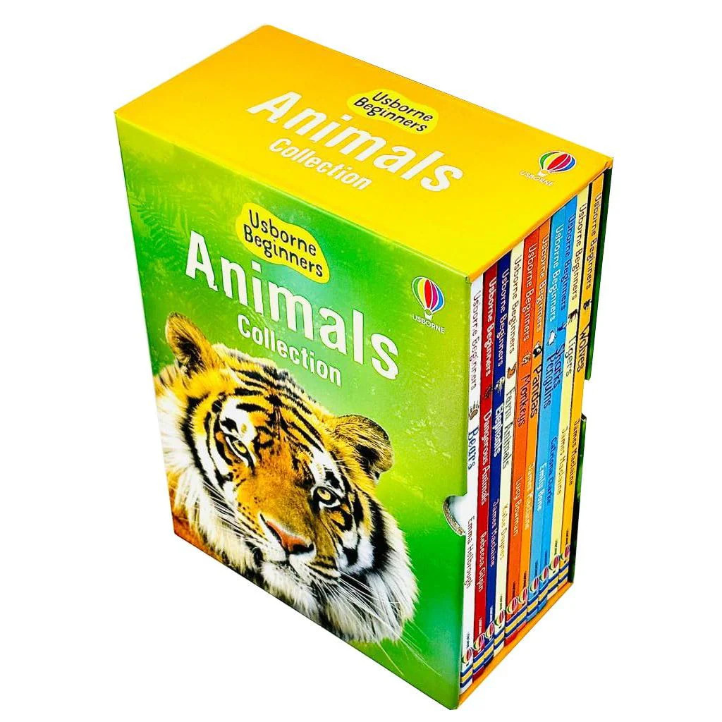 Usborne Beginners Animals Collection 10 Books Box Set – HARDCOVER NEW
