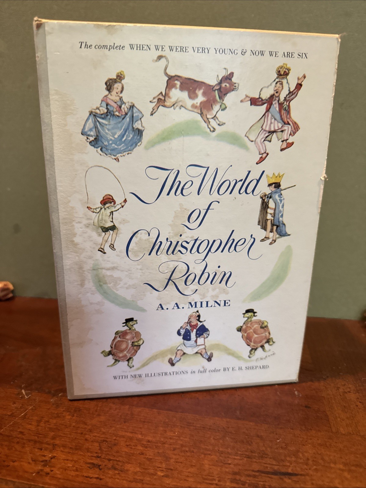 Set Of Two A.A. Milne Books – The World Of Christopher Robin World Of Pooh Boxed