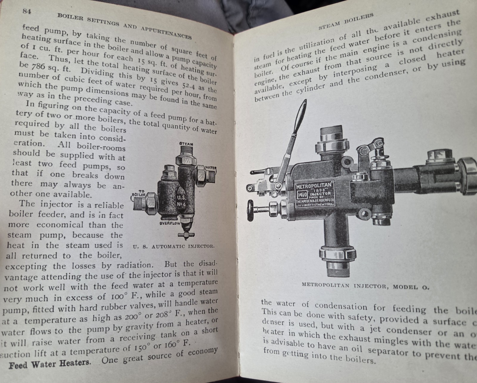 1912 Steam Boilers Their Construction Care and Operation Questions and Answers