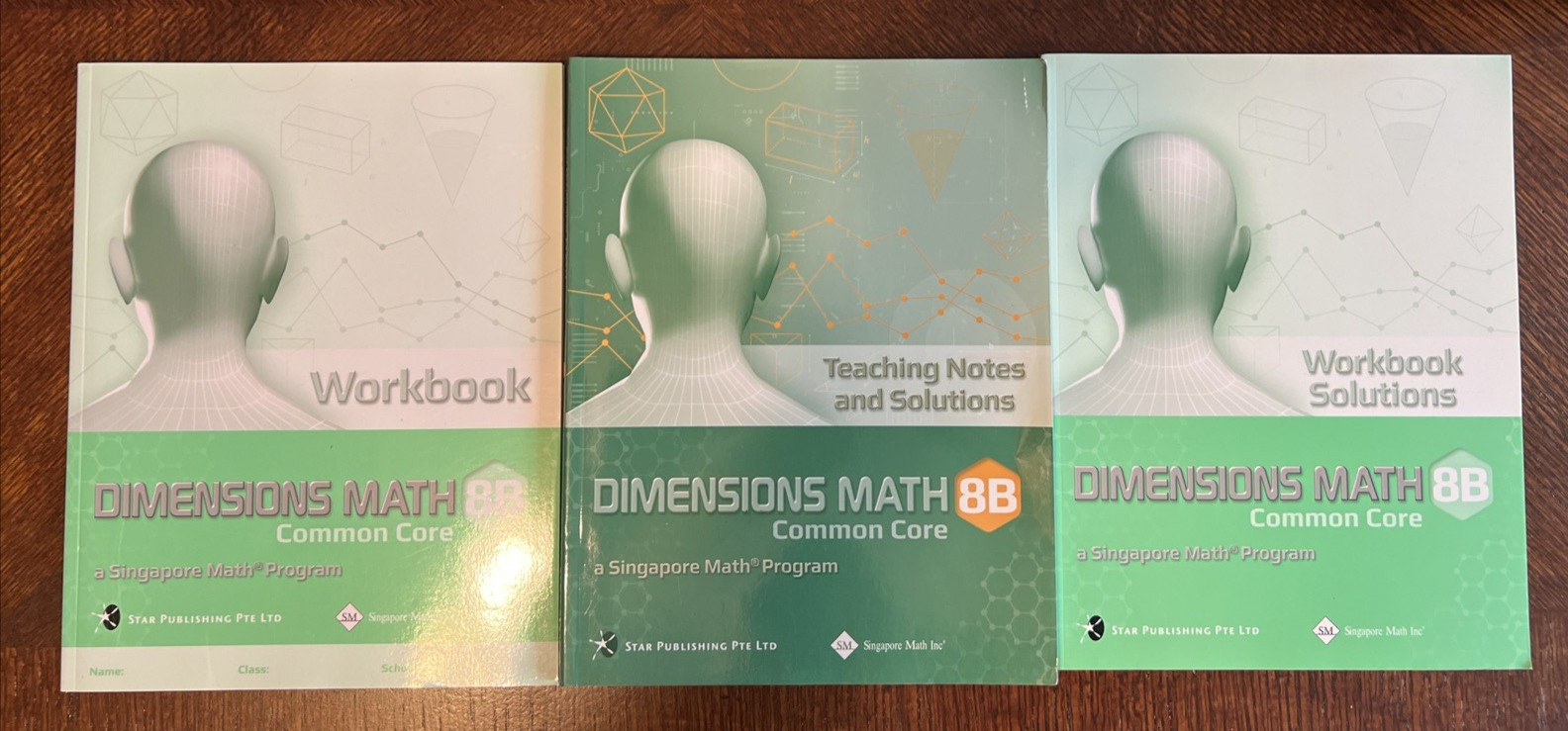 Dimensions Math Common Core 8B Teaching Notes, Workbook, Workbook Solutions