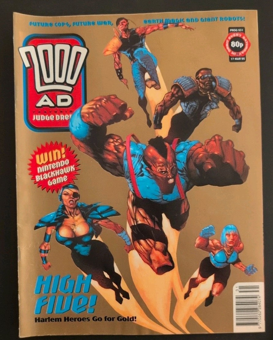 2000AD Progs 922-929, 931-937 (15 issues, 1995) VG Judge Dredd UK