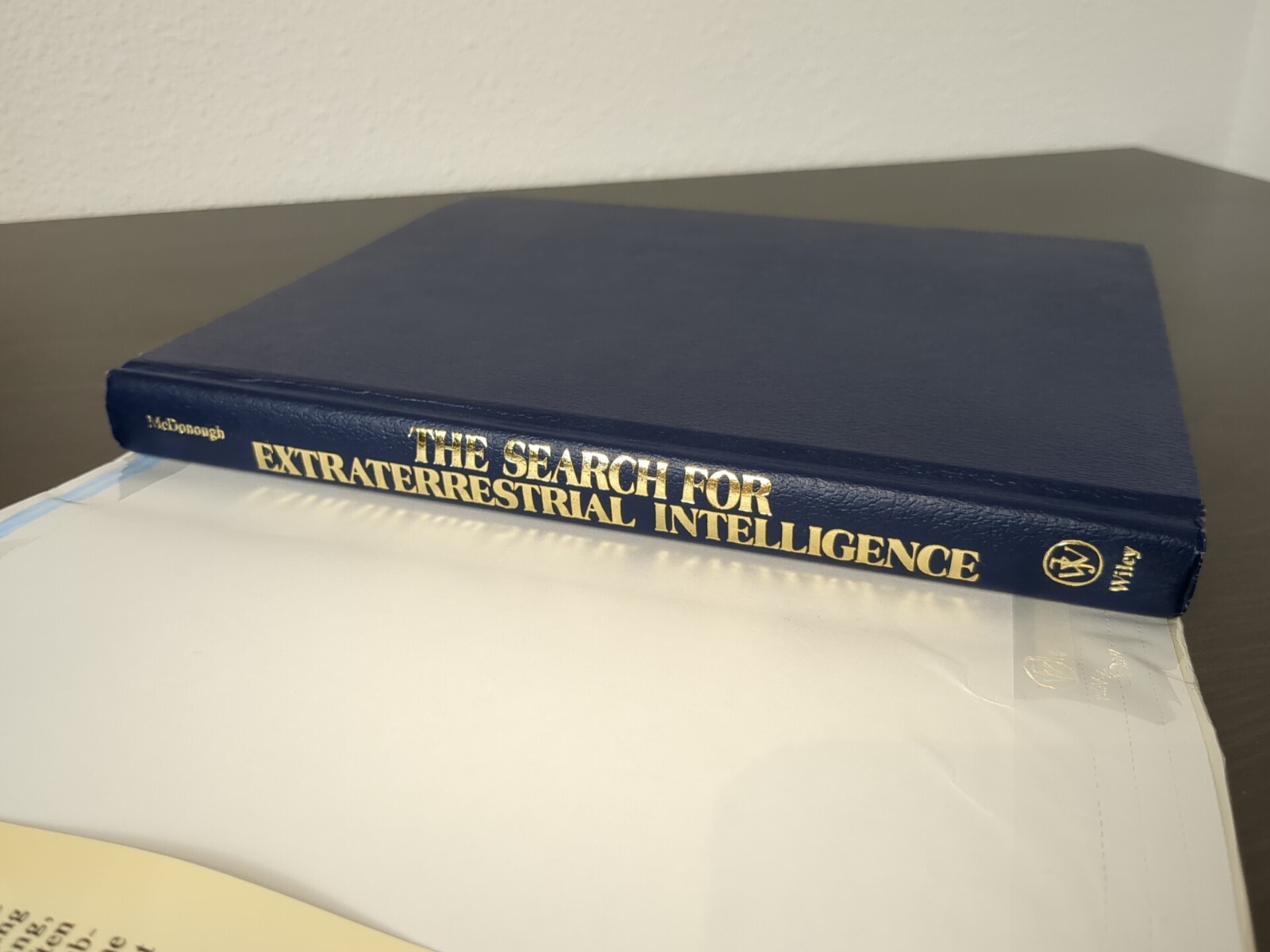Signed! Search for Extraterrestrial Intelligence Thomas McDonough Aliens 1st Ed