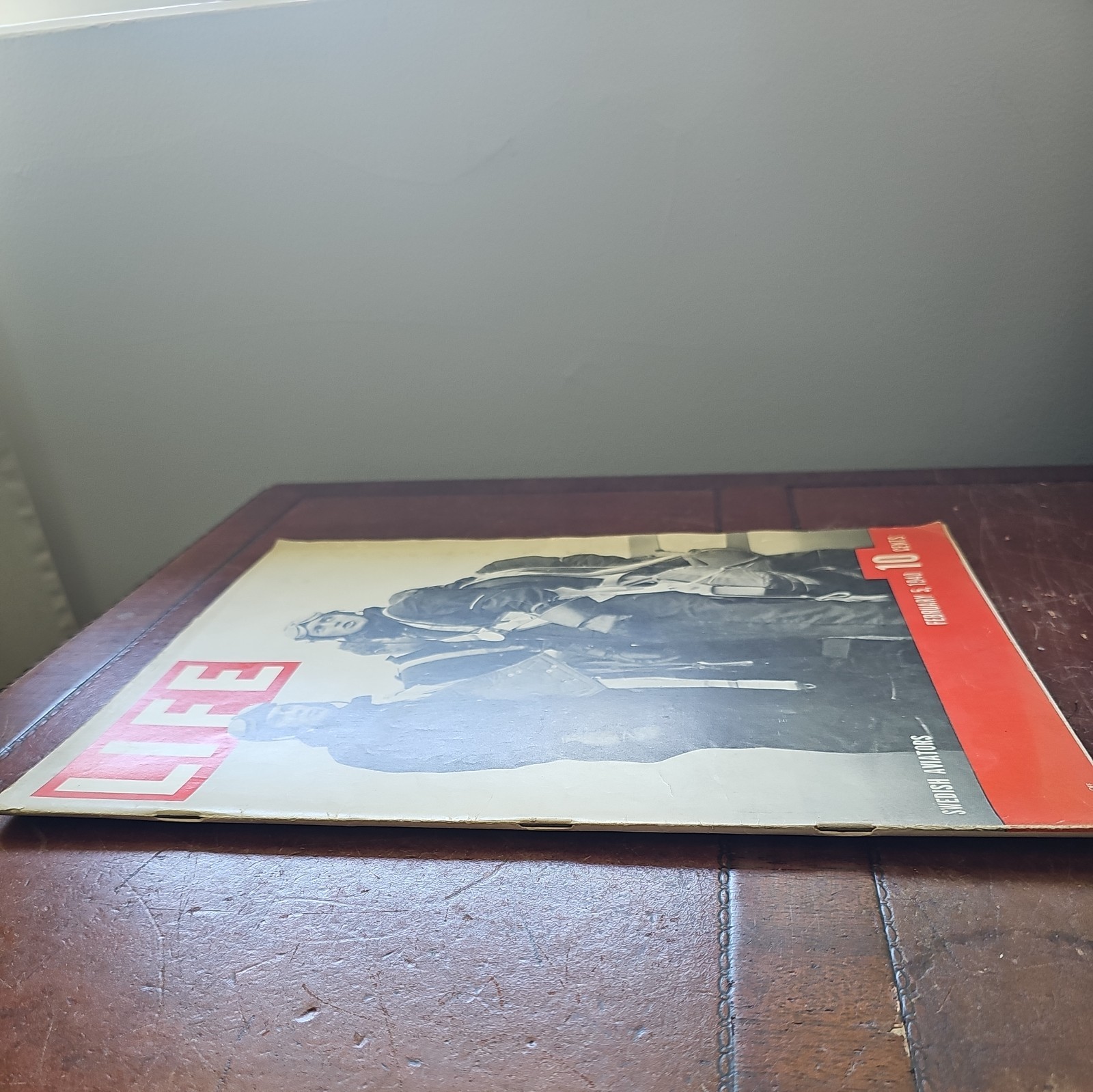 Vintage February 5, 1940 LIFE Magazine – SWEDISH AVIATORS- Great condition!