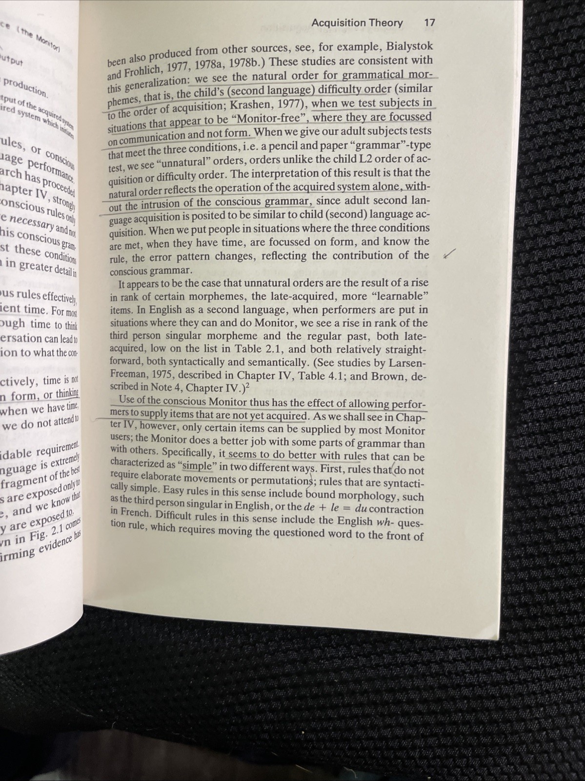 PRINCIPLES AND PRACTICE IN SECOND LANGUAGE ACQUISITION By Stephen D. Krashen