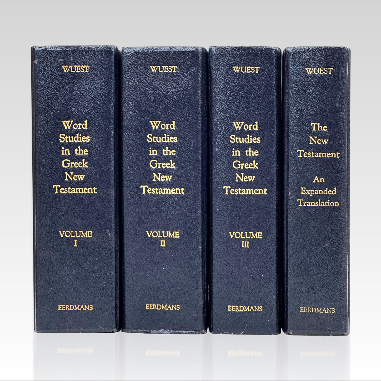 1988 Wuest&rsquo;s Word Studies from Greek New Testament 4 Vol Set