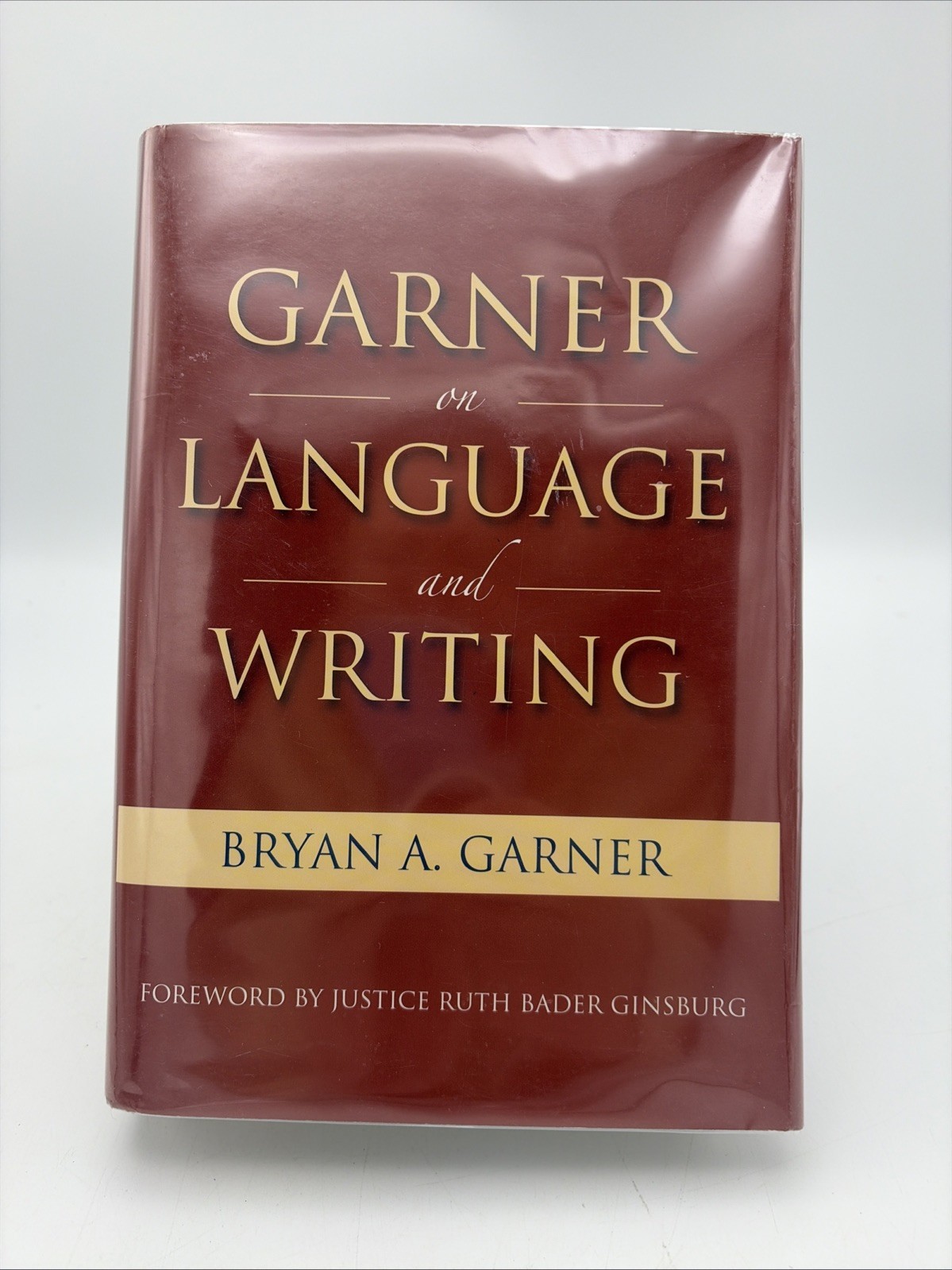 Garner on Writing and Language by Bryan A. Garner (2008, Hardcover)