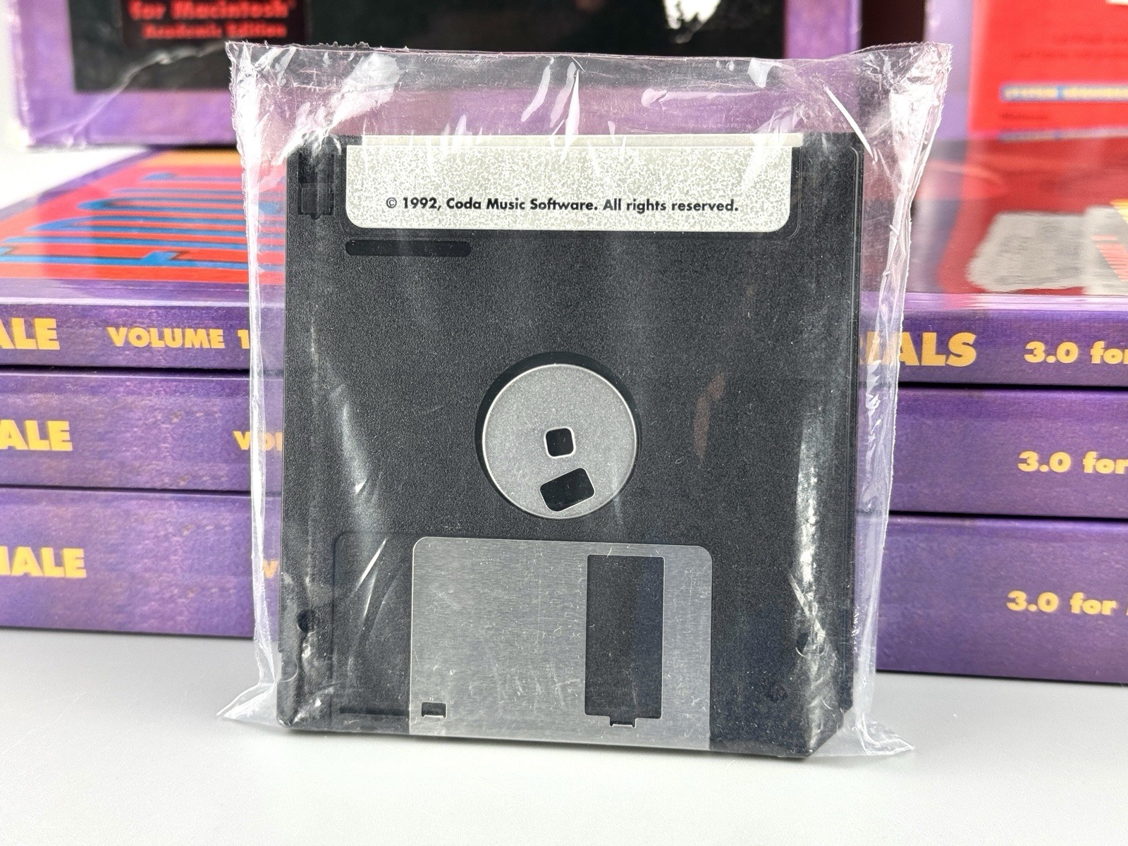 Finale: The Art of Music Notation 3.0 for Macintosh Mac w/ Sealed Disks & Books