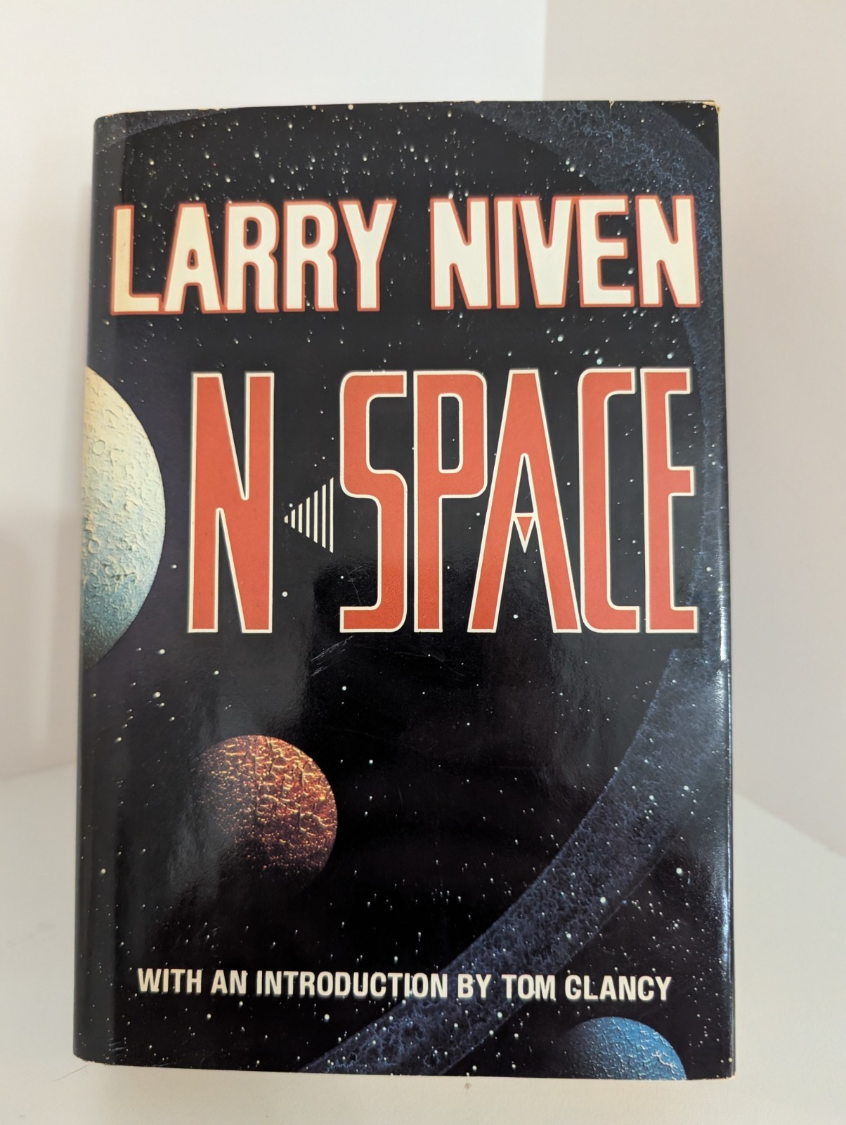 N-Space Larry Niven HC DJ Tor Science Fiction Intro by Tom Clancy