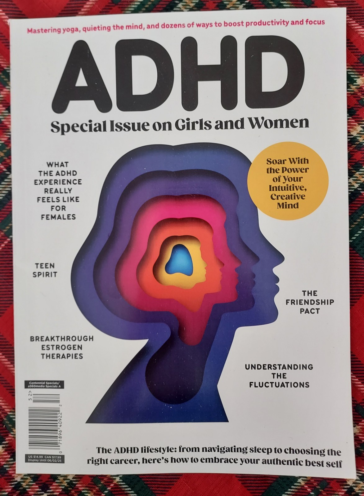 ADHD Magazine Special Issue On Girls And Women Intuitive Creative Mind NEW