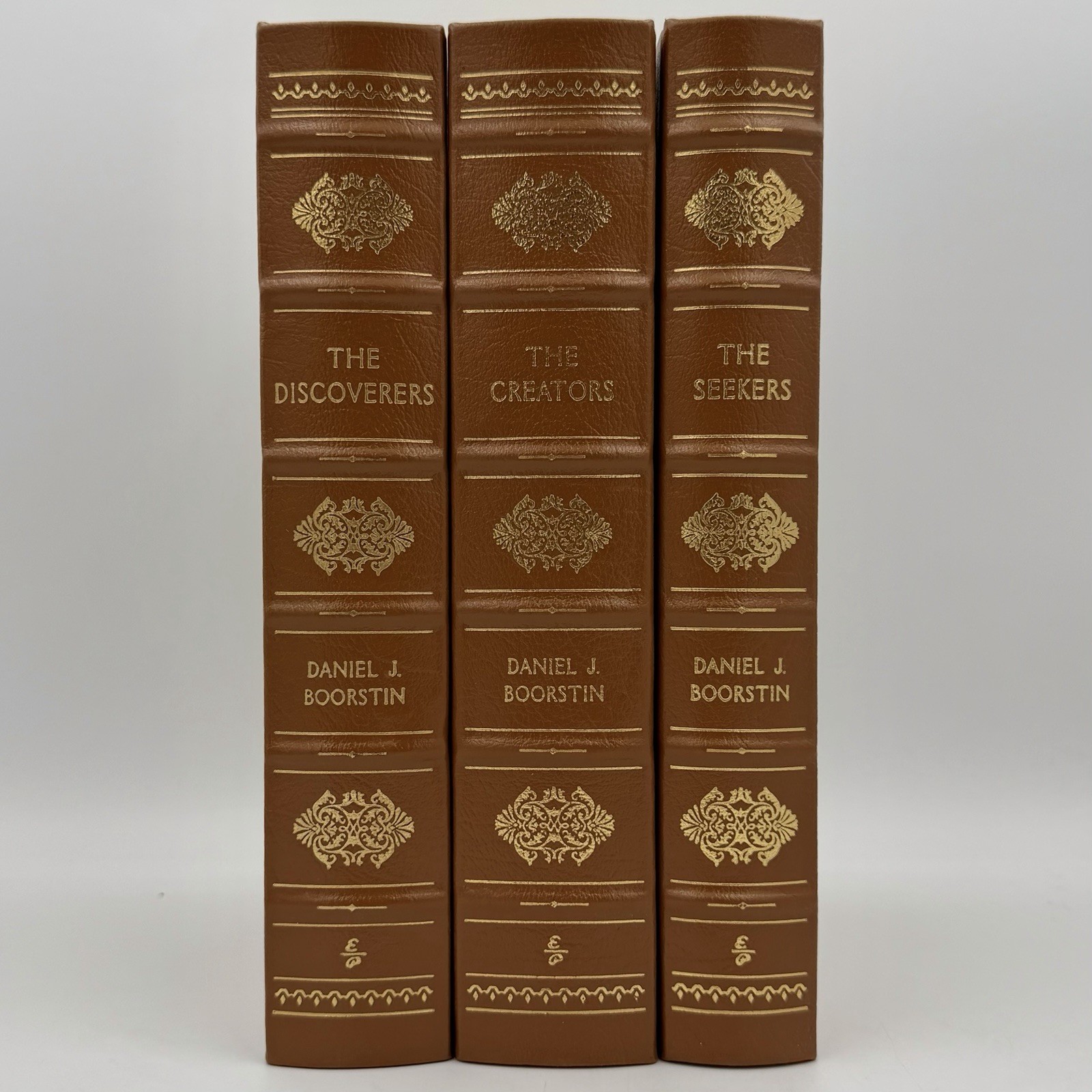 The Knowledge Trilogy – Daniel J. Boorstin (Easton Press, 1998) Collector’s Ed.