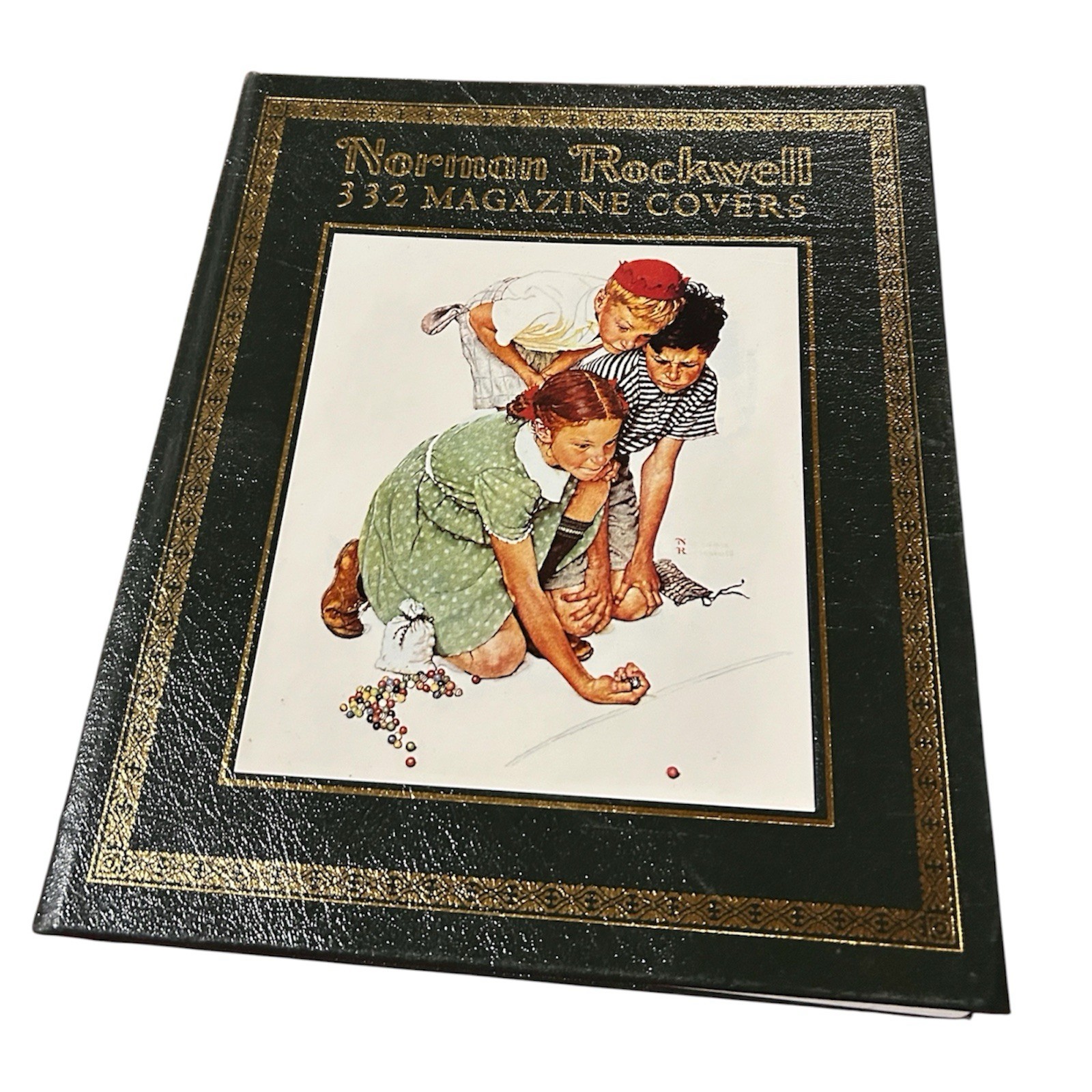 Leather Bound: Norman Rockwell 332 Magazine Covers