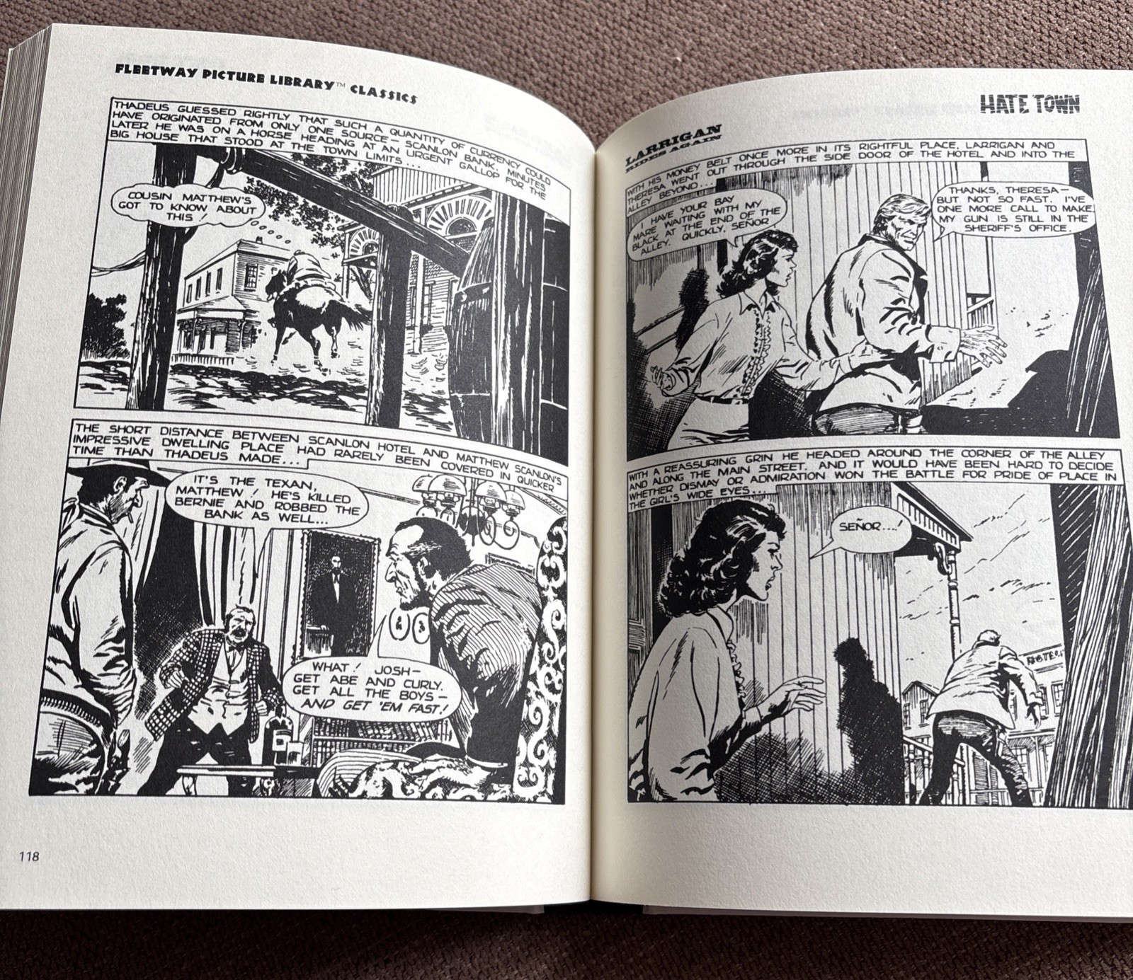 LARRIGAN RIDES AGAIN, Limited edition, Hardcover