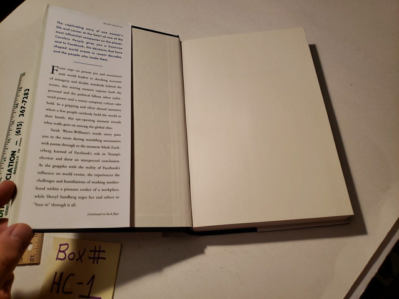 Careless People: a Cautionary Tale of Power, Greed, and Lost Idealism HC Book