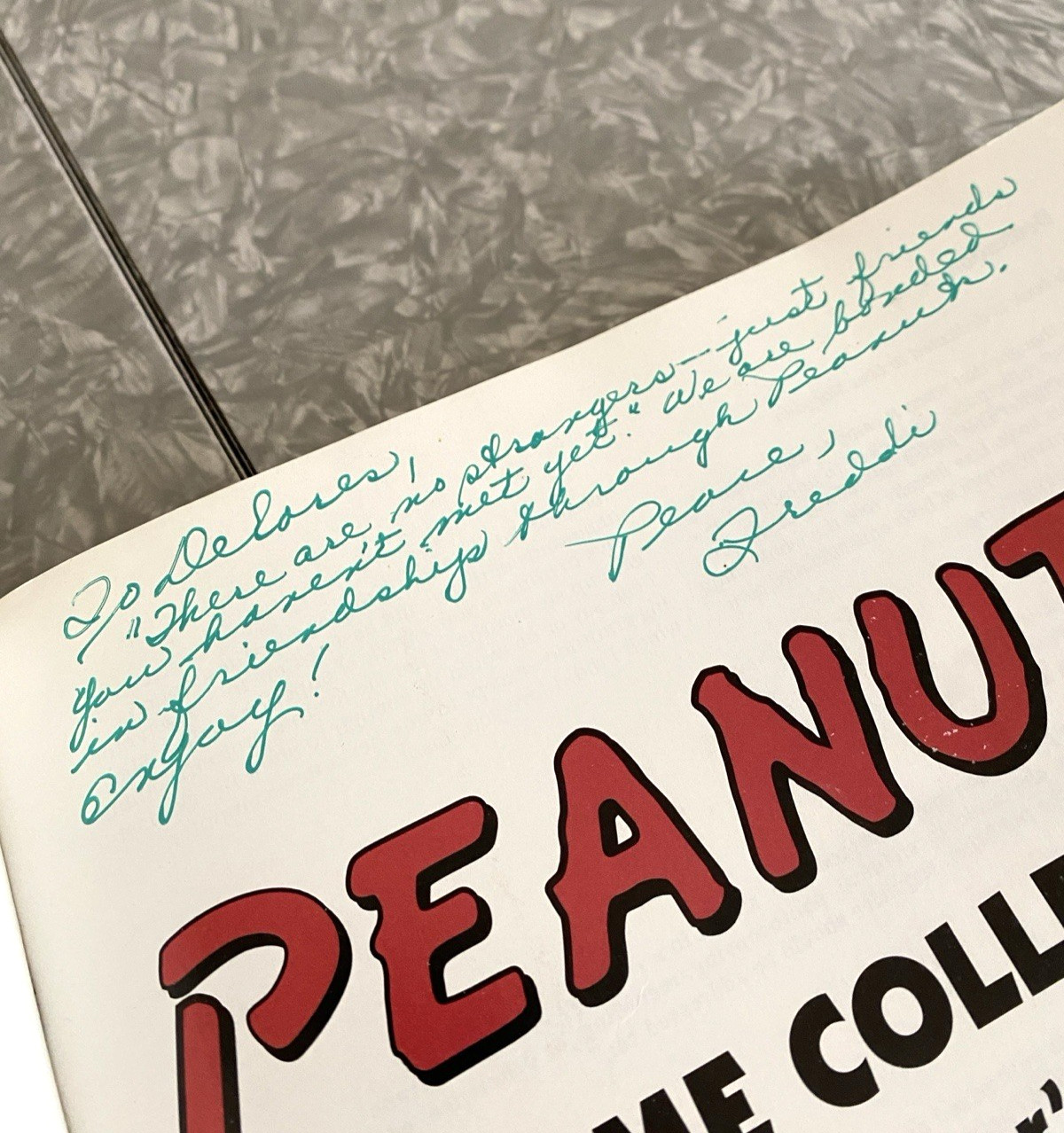 SIGNED Peanuts Home Collection Guide to Identification and Value Freddi Margolin