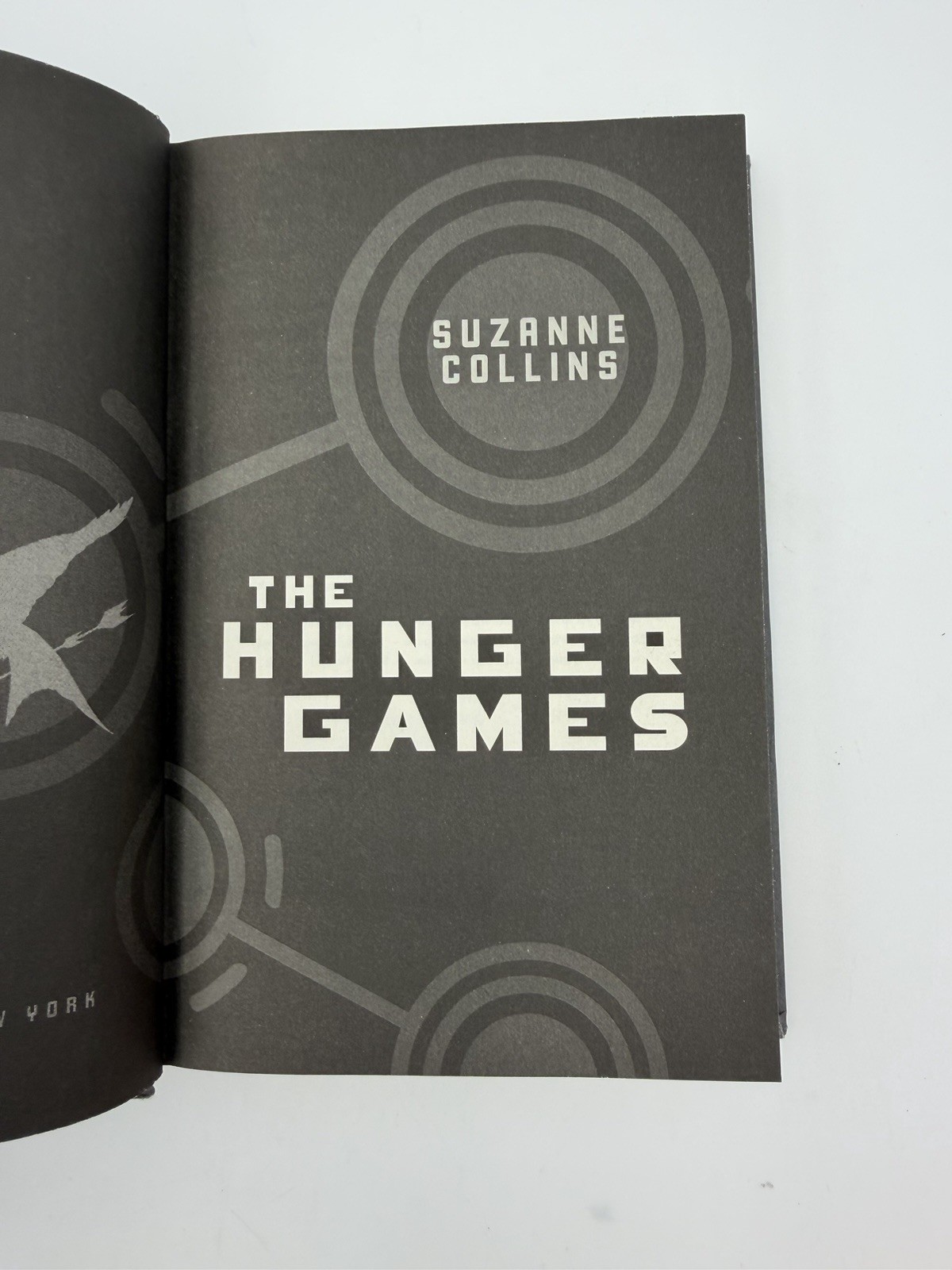 The Hunger Games Suzanne Collins 1st Edition 1st Print Scholastic 2008 HC DJ