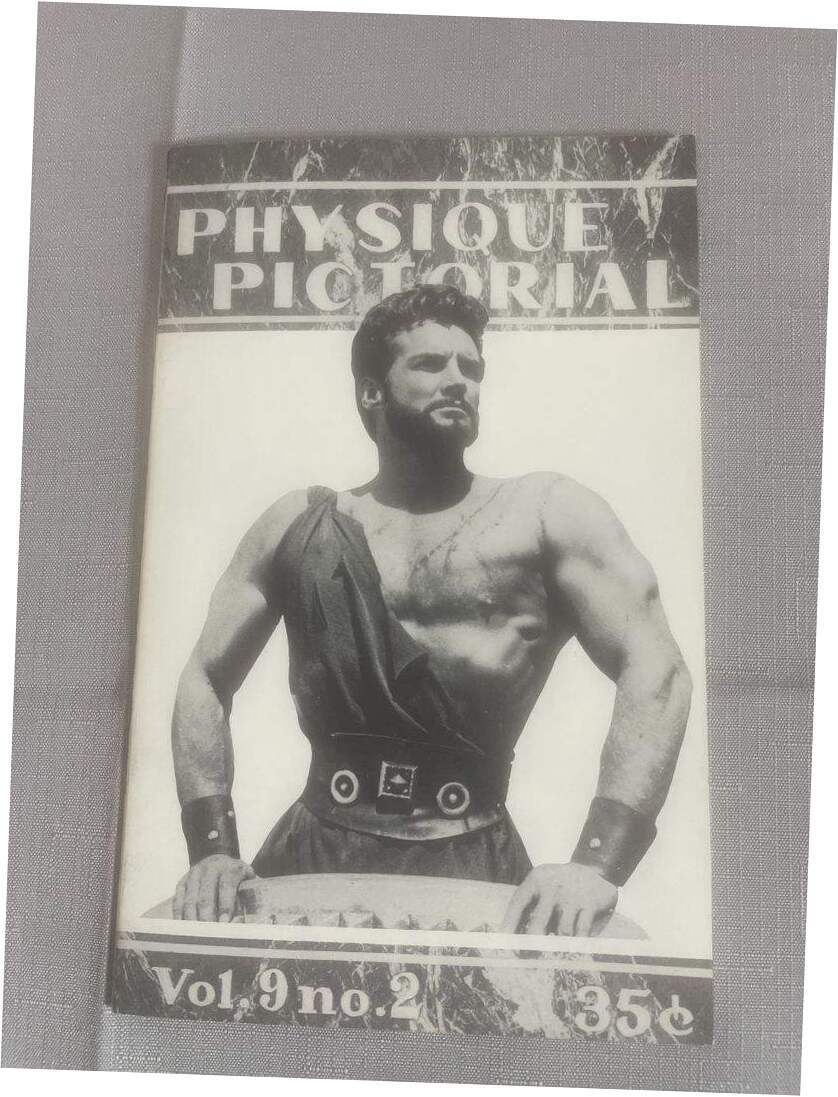 VTG PHYSIQUE PICTORIAL MAGAZINES VOL.9 NO.2-1959 L/N UN-CIRCULATED!!