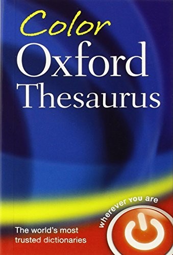 Color Oxford Thesaurus – VERY GOOD