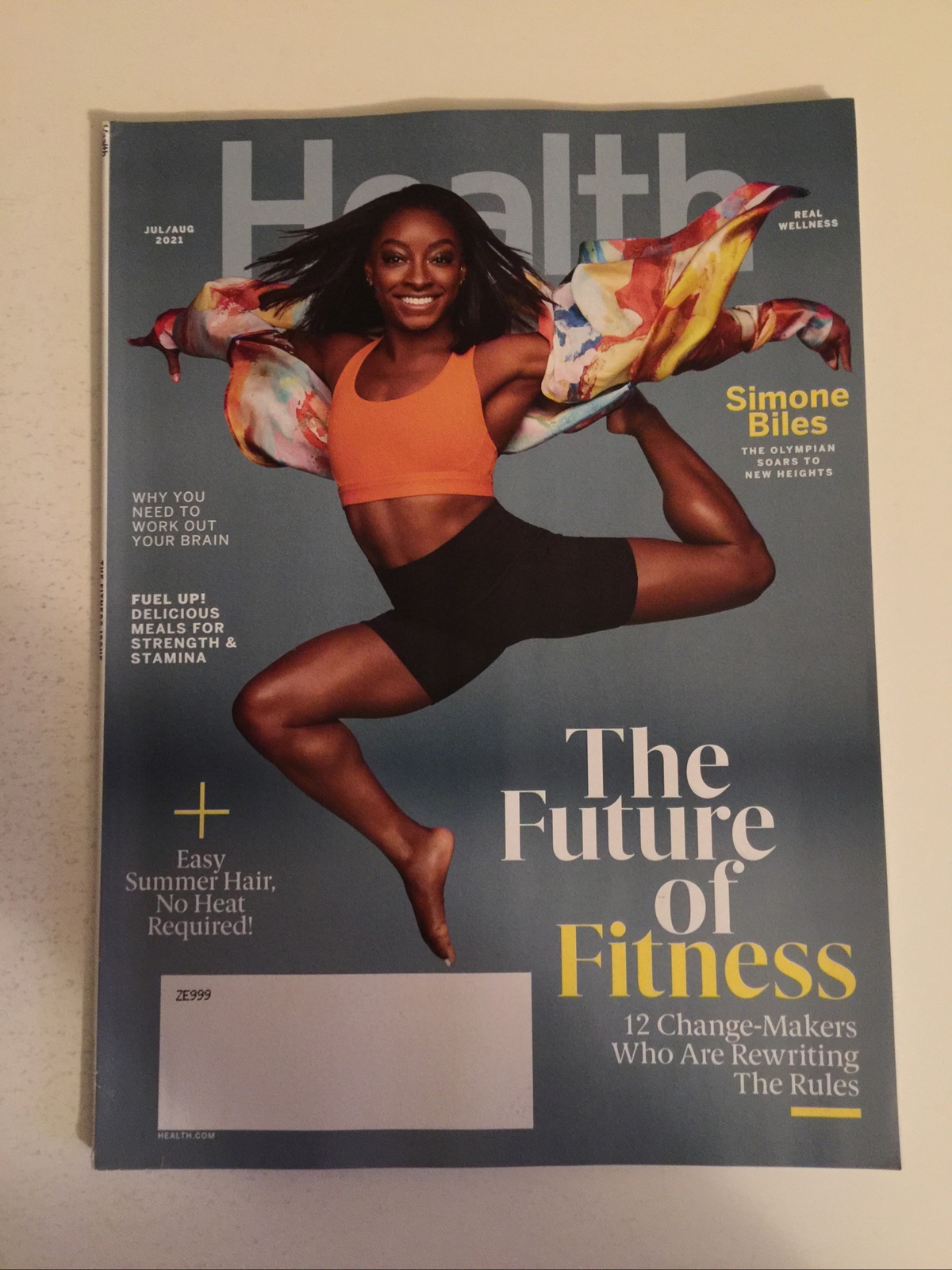 Health Magazine JULY/AUGUST 2021 Simone Biles THE FUTURE OF FITNESS 104 pages