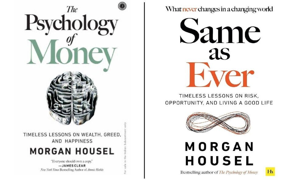 Morgan Housel 2 Books Set The Psychology Of Money & Same As Ever